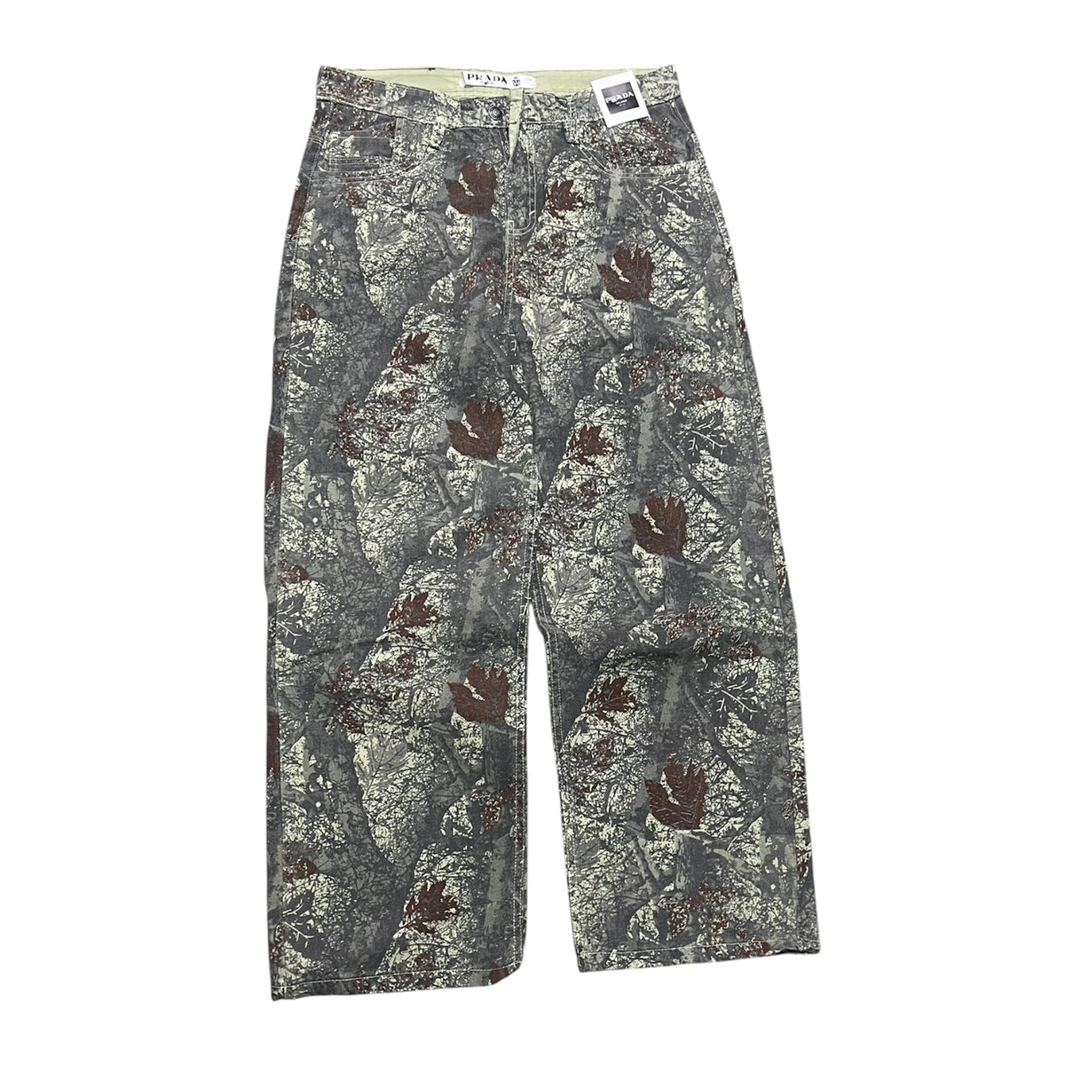 green baggy pants