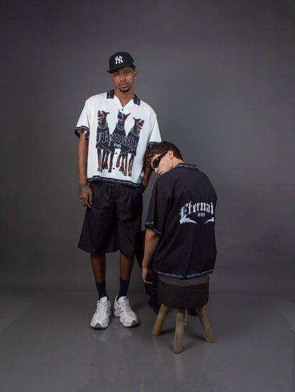 Camisa Boxy Doberman