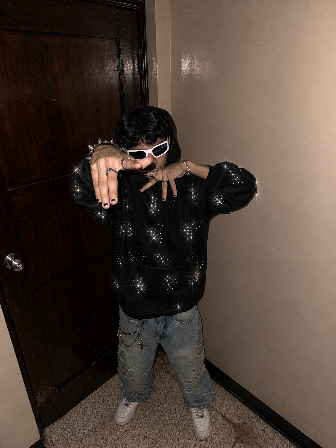 Hoodie Boxy Shine Eternal